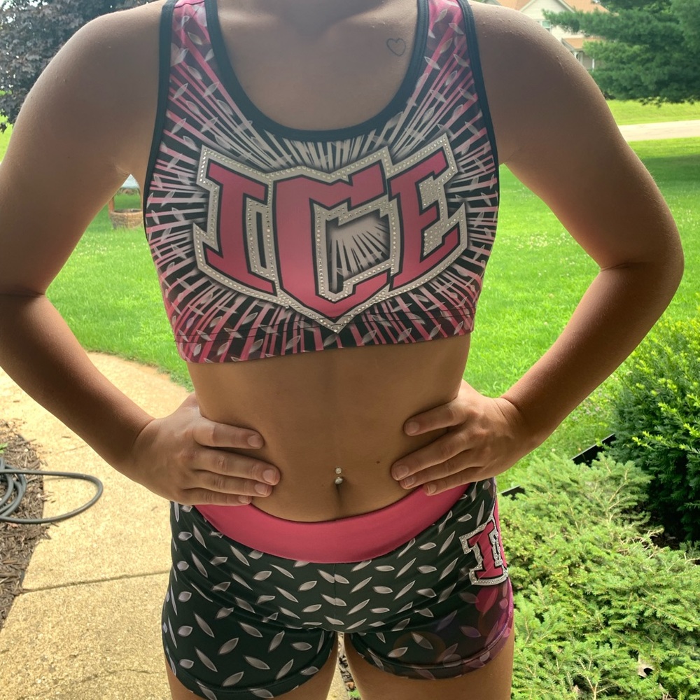 ICE Allstars sports bra and spankies set!